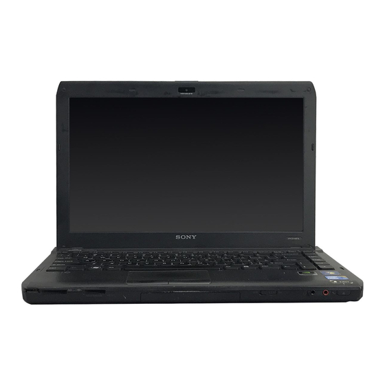 Sony VAIO VPCS117GG Operating Instructions - Hardware Manual