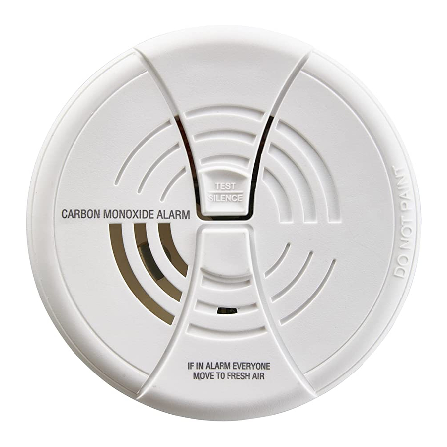 BRK CO250 Battery Powered Carbon Monoxide Alarm Manual ManualsLib