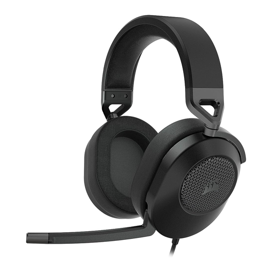 Corsair HS65 WIRELESS Manual