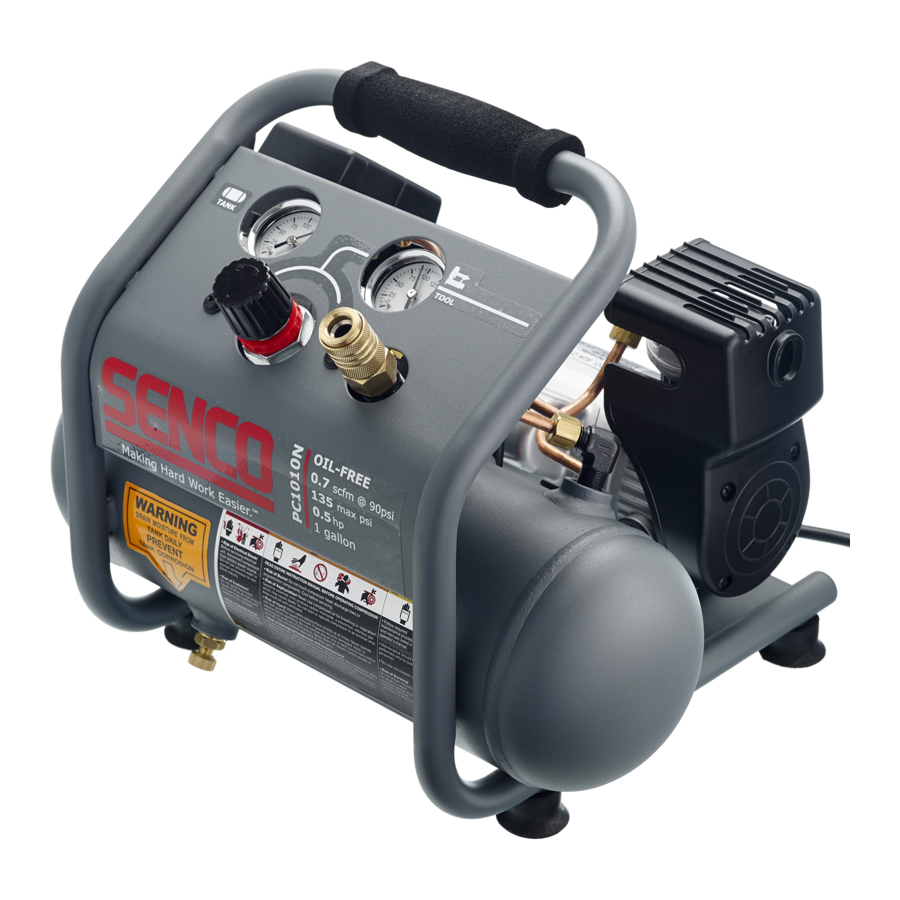 Senco PC1010N - Electric Air Compressor Manual