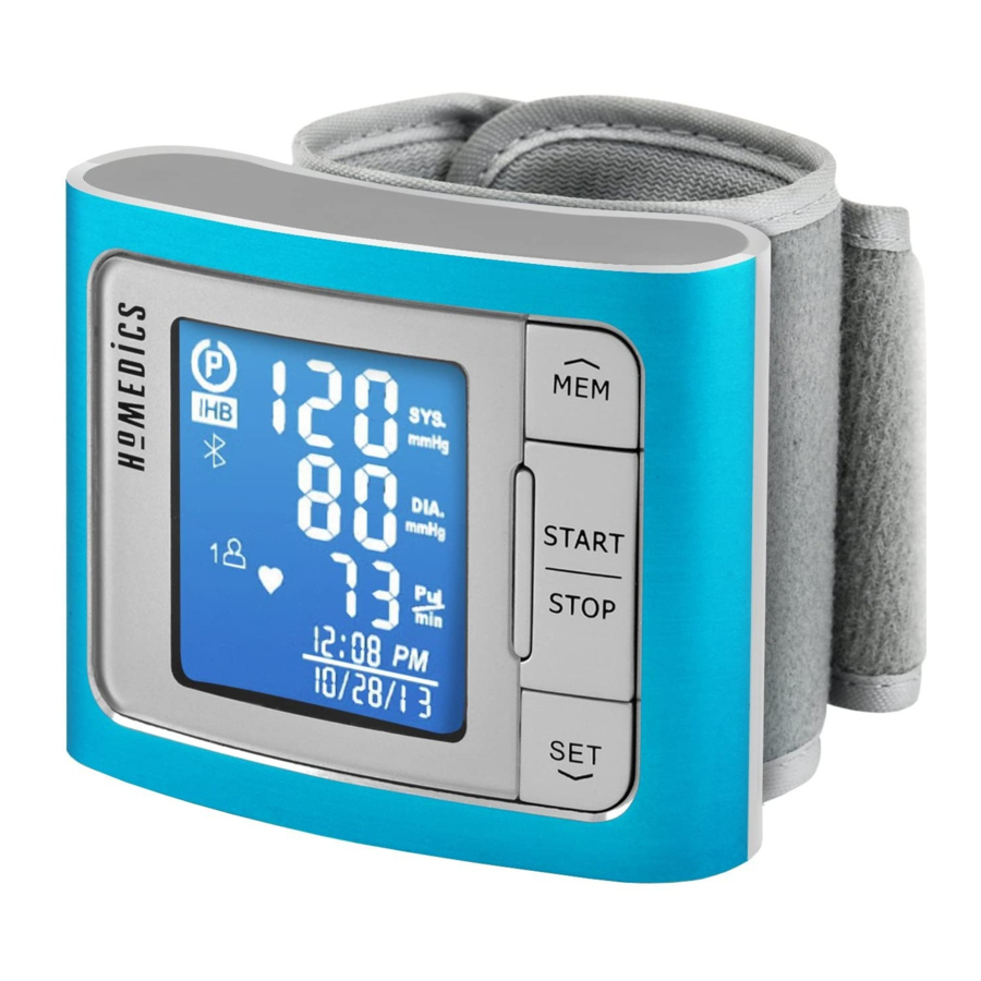 Homedics BPW-360BTPU Manual