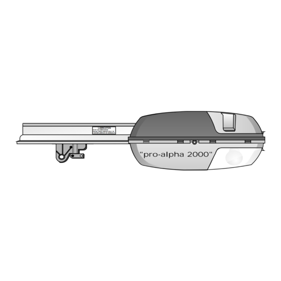 Brano Industries pro-alpha 2000 Manuals
