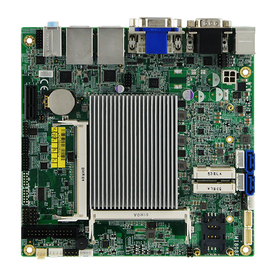 IBASE Technology MI808 User Manual