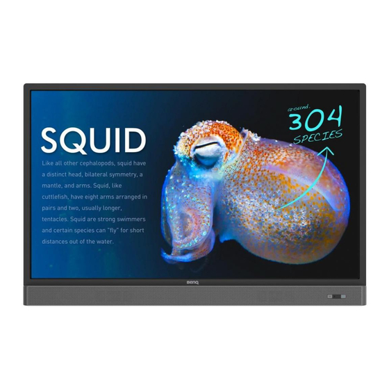 BenQ RP553K User Manual