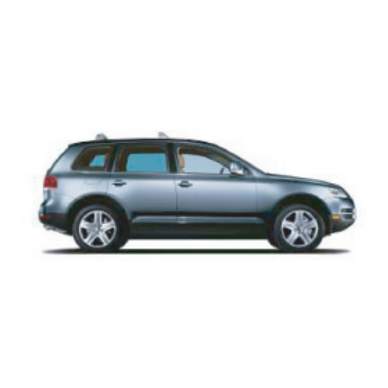 Volkswagen TOUAREG Pocket Reference