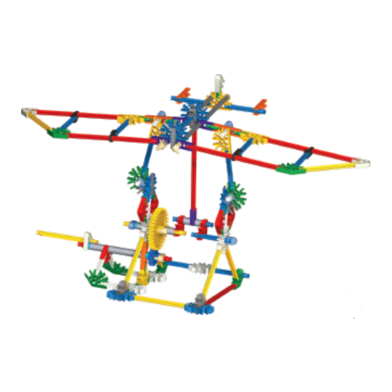 K'Nex GEAR ACTION 20 MODEL BUILDING SET Manuals