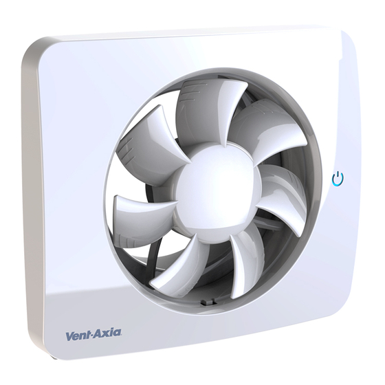 Vent-Axia PureAir Sense Instruction Manual