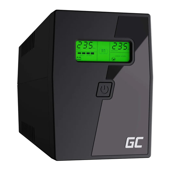 Green Cell POWER PROOF 600VA User Manual