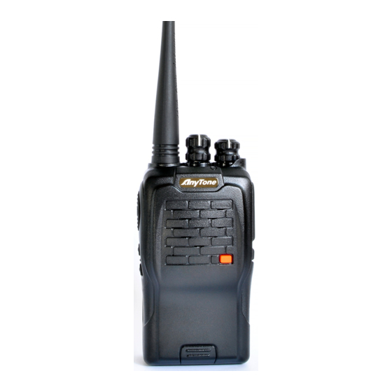 AnyTone AT-289 Instruction Manual