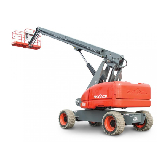 Skyjack SJ86T Operating Manual