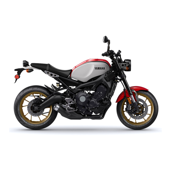 Yamaha XSR900 2021 Manuals