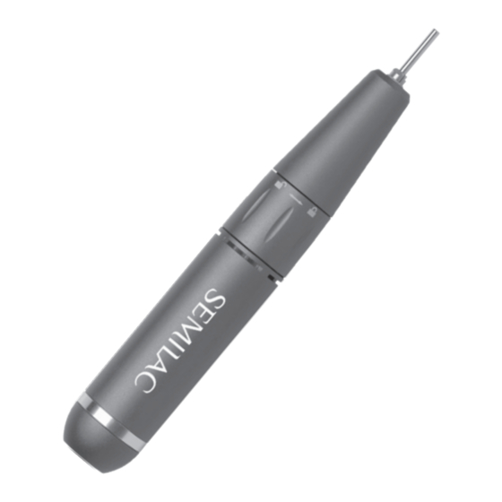 Semilac MINI PEN ELECTRIC NAIL DRILL Instruction Manual