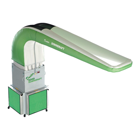 DUSTER 3000 DOWNDRAFT Operation & Maintenance Manual