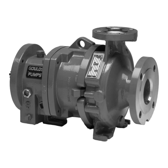 ITT Goulds Pumps EZMAG 3296 Installation, Operation And Maintenance Instructions