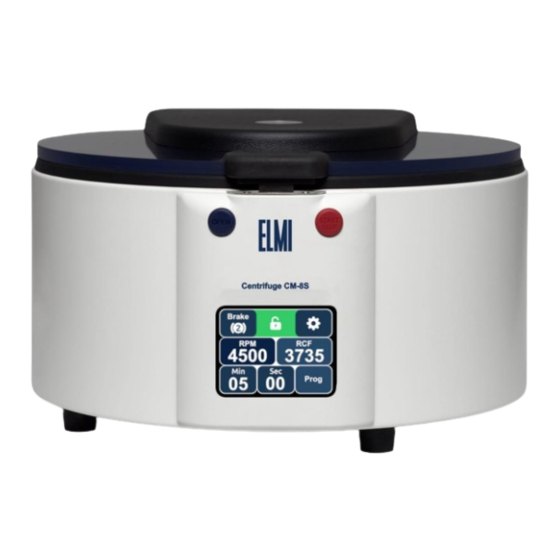 Elmi CM-8S User Manual