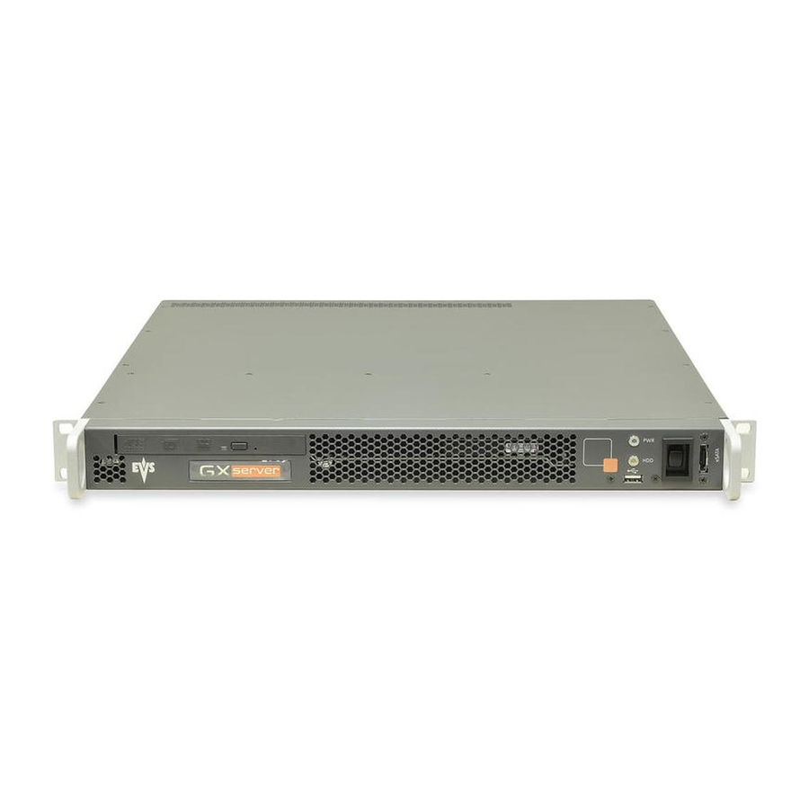 EVS GX User Manual
