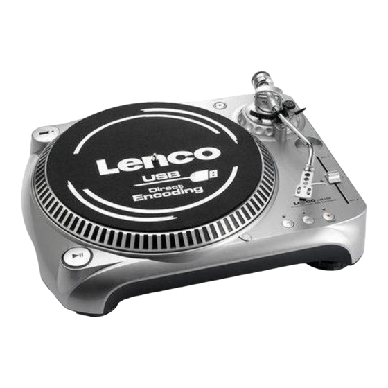 LENCO L-80 USB User Manual