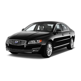 Volvo S 80 Owner's Manual