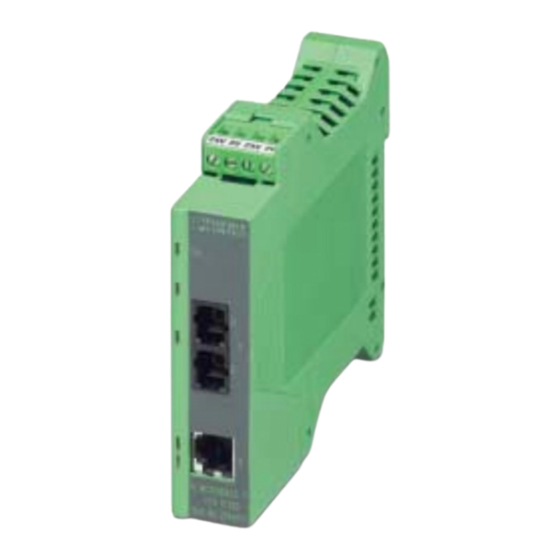 Phoenix Contact FL MC 100BASE-T/FO G1300 Manual