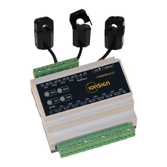 ionSign Neutron12-3G Quick Manual