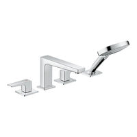 Hans Grohe Metropol 74553000 Instructions For Use Manual