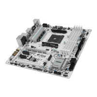MSI B350M MORTAR ARCTIC Quick Start Manual
