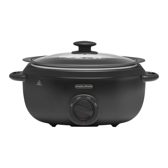 Morphy Richards Sear and Stew MRSC65BK Instruction Manual