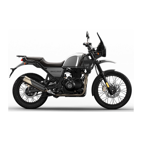 Royal Enfield HIMALAYAN 2022 Owner's Manual