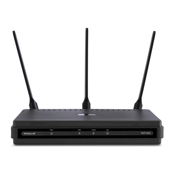 D-Link DAP-2553 - Wireless N Dual Band Gigabit Access Point User Manual