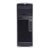HP Xw6400 - Workstation - 4 GB RAM Quickspecs