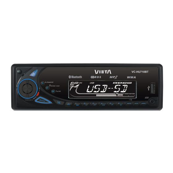VIETA VC-HU710BT User Manual