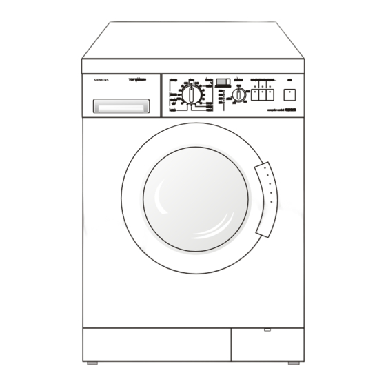 Siemens TOP WM5200 Manuals