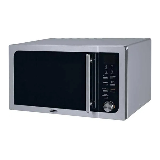 Auto Reheat Multi Stage Cooking DeLonghi AM823AZH Installation