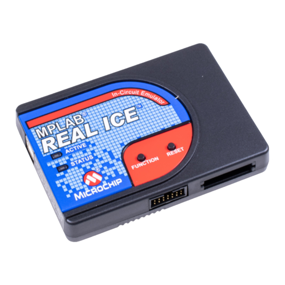 Microchip Technology MPLAB REAL ICE User Manual