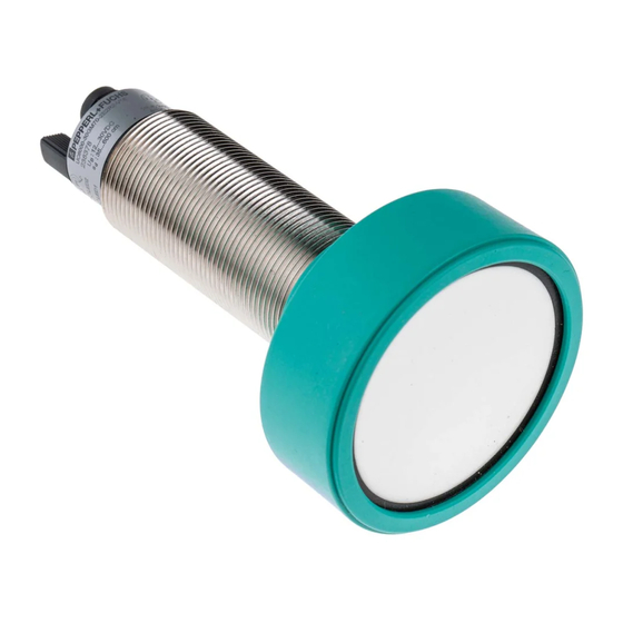 Pepperl+Fuchs UC6000-30GM70-2E2R2-V15 Quick Start Manual