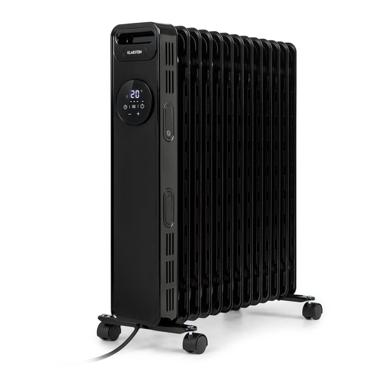Klarstein Thermaxx Heatstream Manual