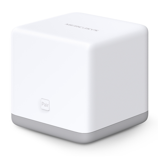 Mercusys Halo S3 Quick Installation Manual