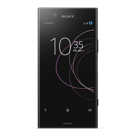Sony Xperia XZ1 Compact G8441 Manuals