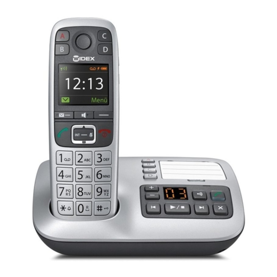 Gigaset WIDEX W570 User Manual
