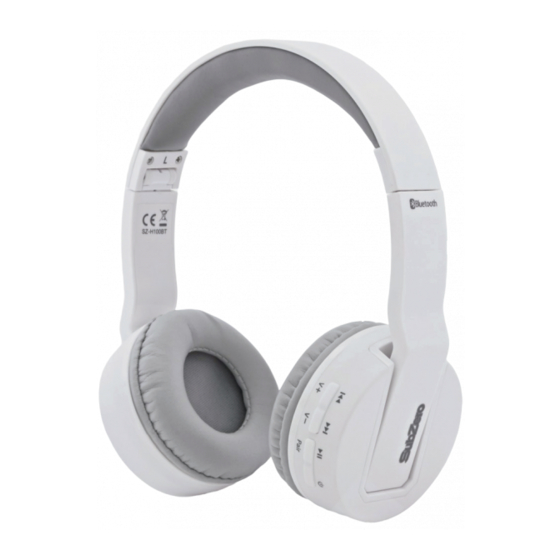 Subzero H100BT Bluetooth Headphones Manuals