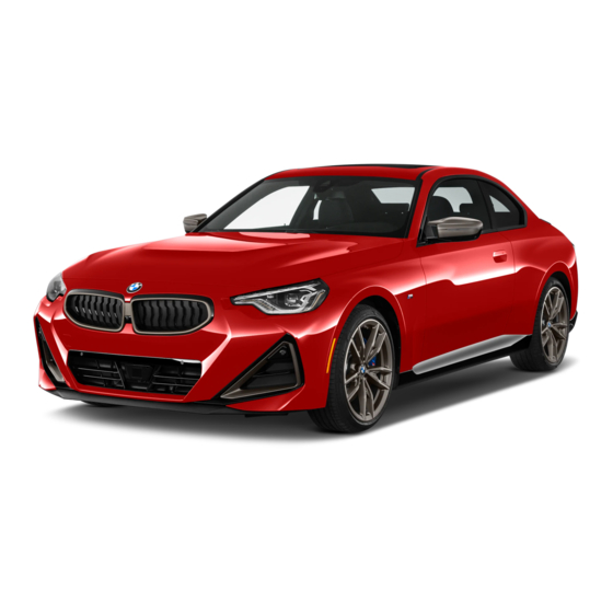 BMW 2 COUPE 2023 Series Owner's Manual