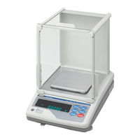 A&D MC-6100S Instruction Manual