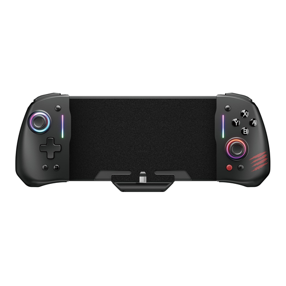 Mad Catz C.A.T. 12 Quick Start Manual