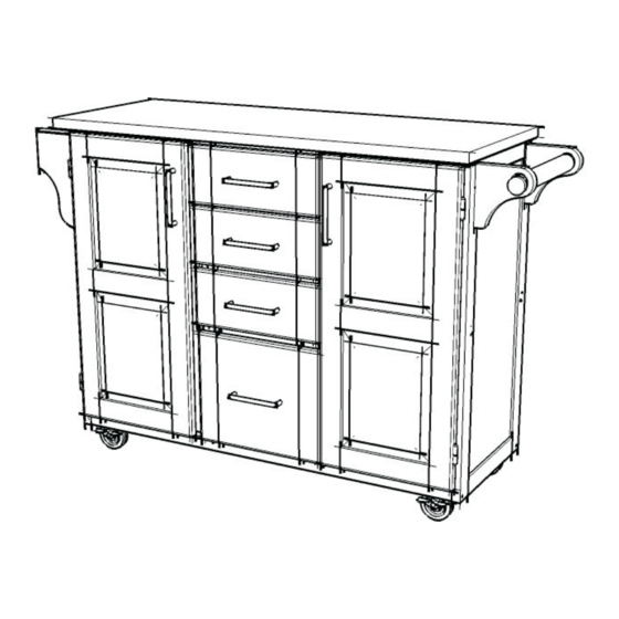 Home Styles 88 9100 001C Assembly Instructions