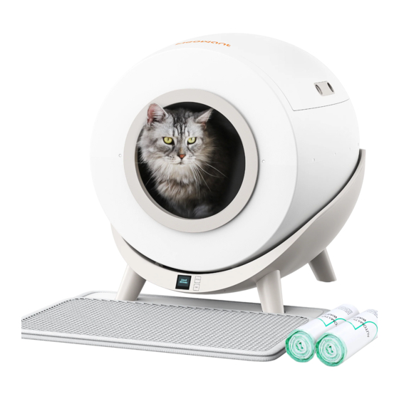 Meowant SELF-CLEANING CAT LITTER BOX User Manual