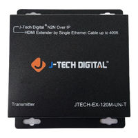J-Tech Digital JTECH-EX-120M-UN-R User Manual