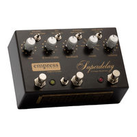Empress Effects Superdelay User Manual