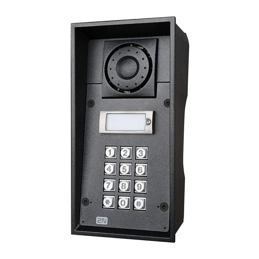 2N helios ip force Installation Manual