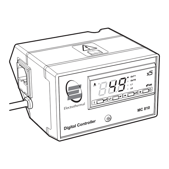 Cole Parmer Electrothermal MC810B Manuals