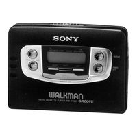 Sony WM-FX653 Service Manual